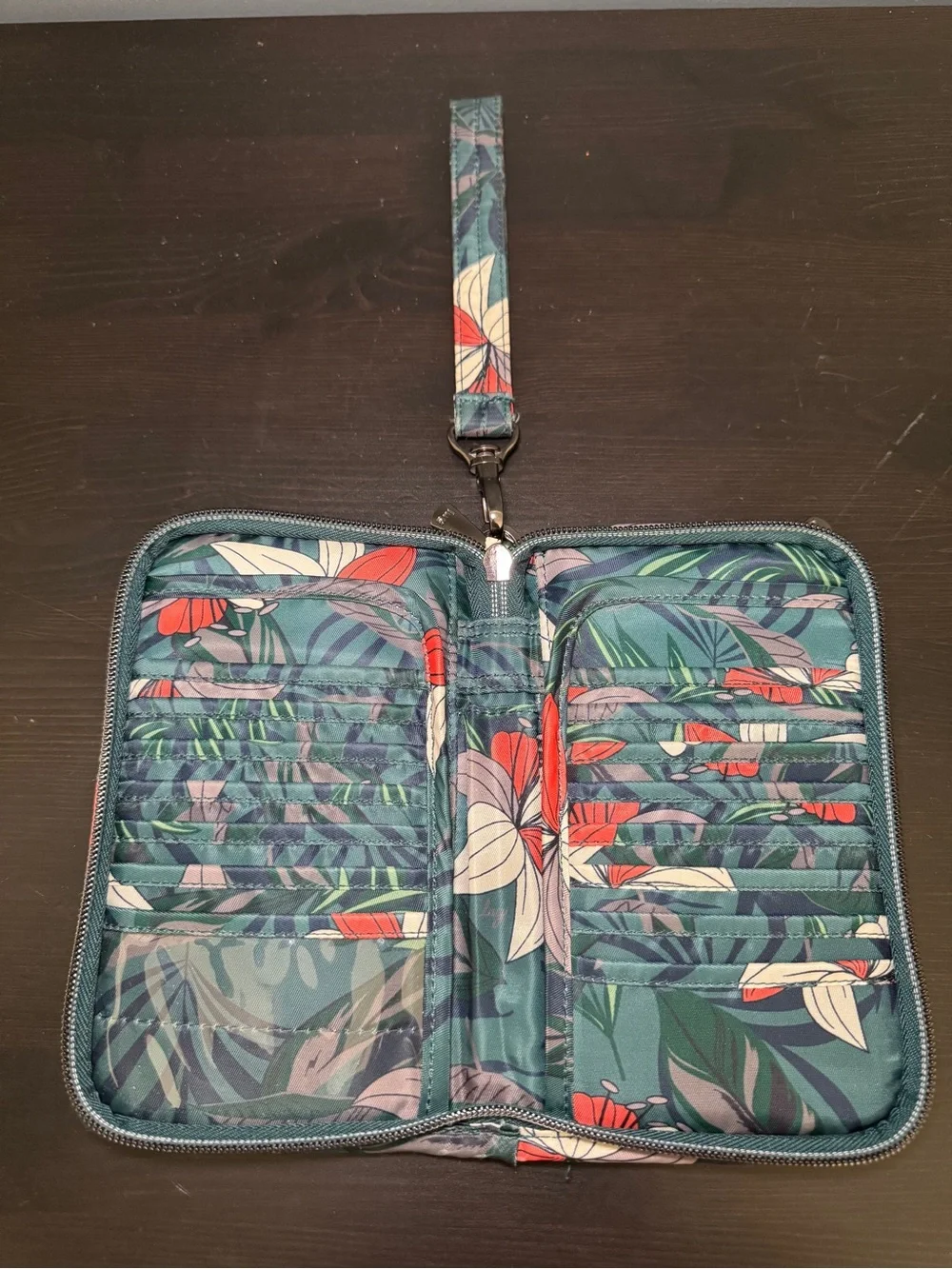 Lug Tandem Zip Wallet/Wristlet
